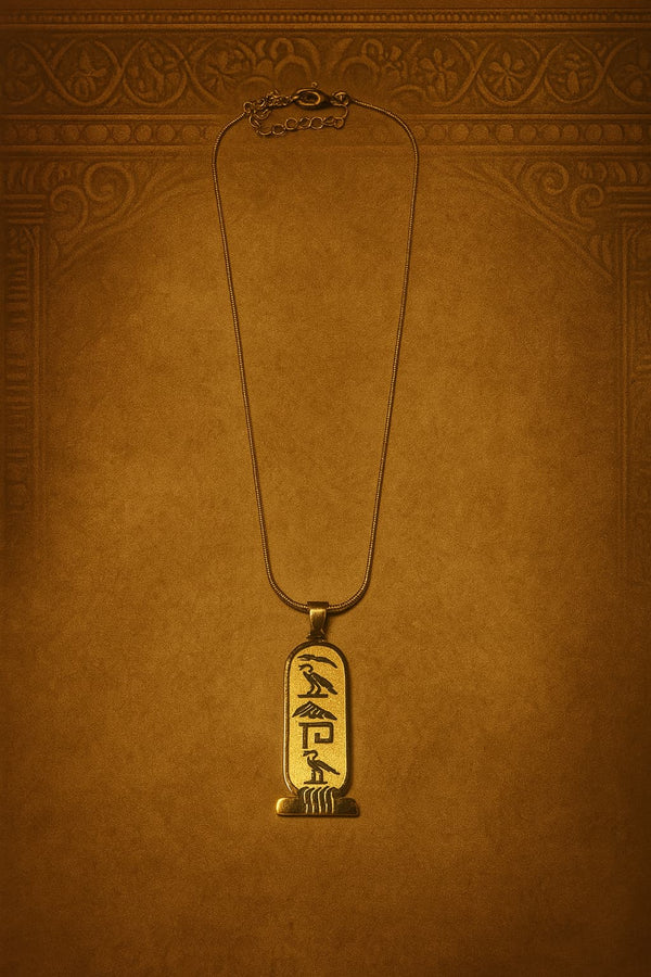 Ancient Egyptian Cartouche Necklace