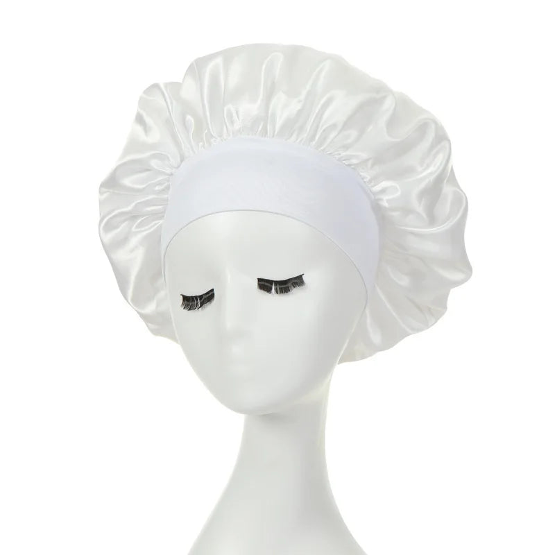 Women’s Satin Night Sleep Hair Cap – Frizz-Free & Comfortable