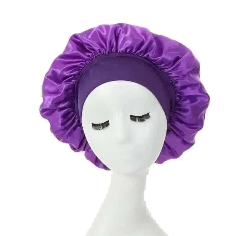 Women’s Satin Night Sleep Hair Cap – Frizz-Free & Comfortable
