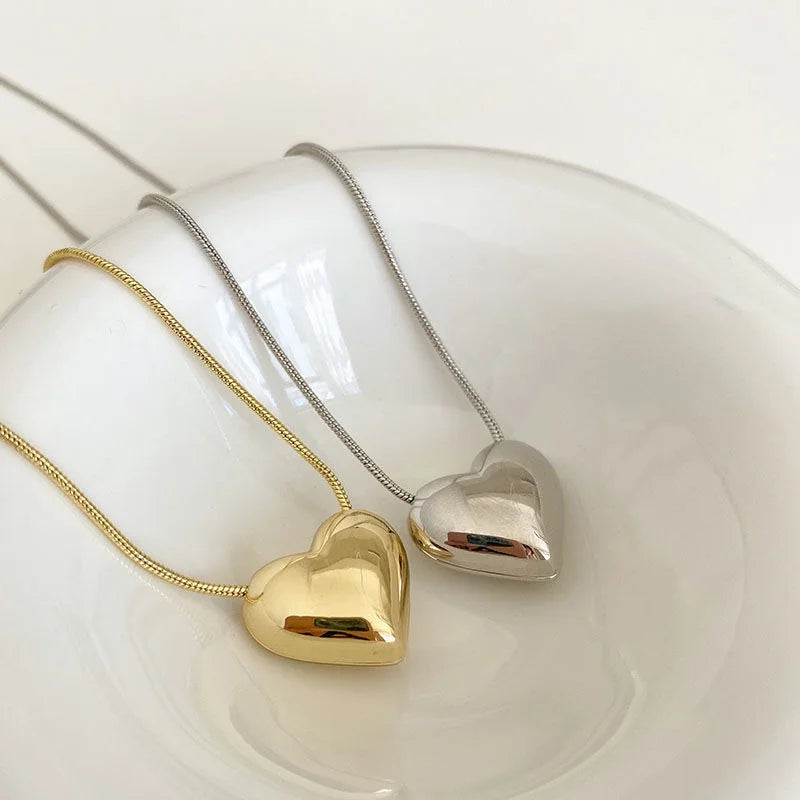 Timeless Heart Charm Necklace