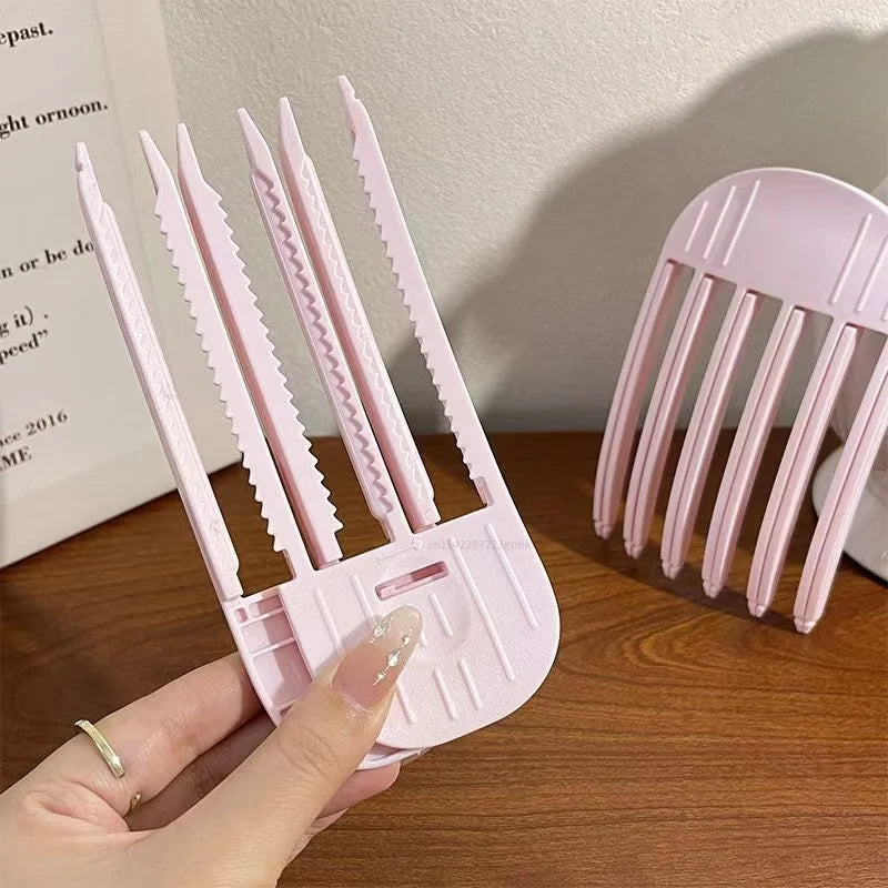 Fluffy Hairpin Curling Bangs Clips – Volumizing Hair Root Lift Rollers