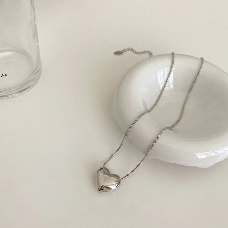 Timeless Heart Charm Necklace