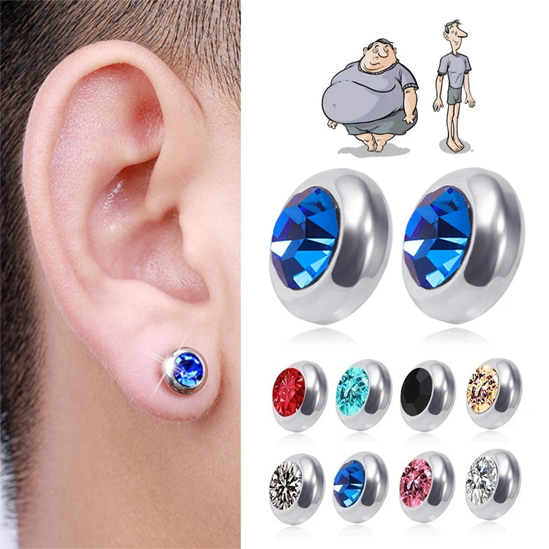 1Pair Unisex Slimming Magnet Earring