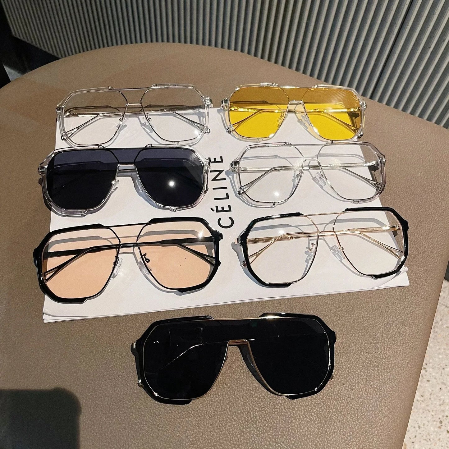Oversized One-Piece Sunglasses That Break the Rules