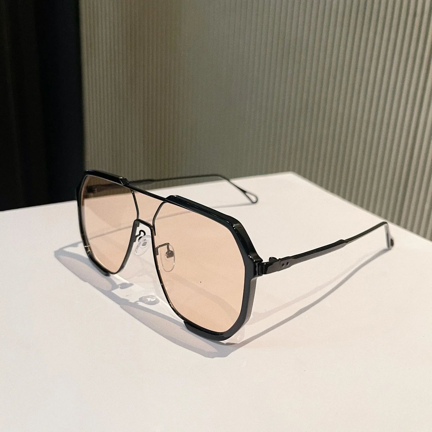 Oversized One-Piece Sunglasses That Break the Rules