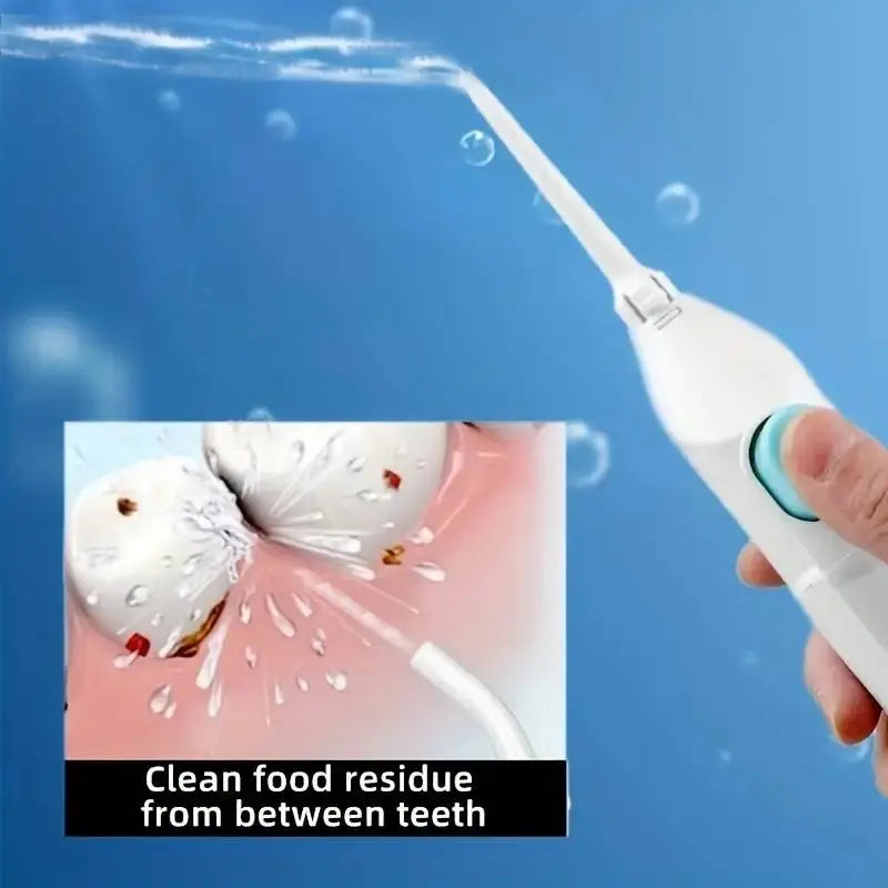 Portable High-Pressure Water Flosser for Teeth Cleaning