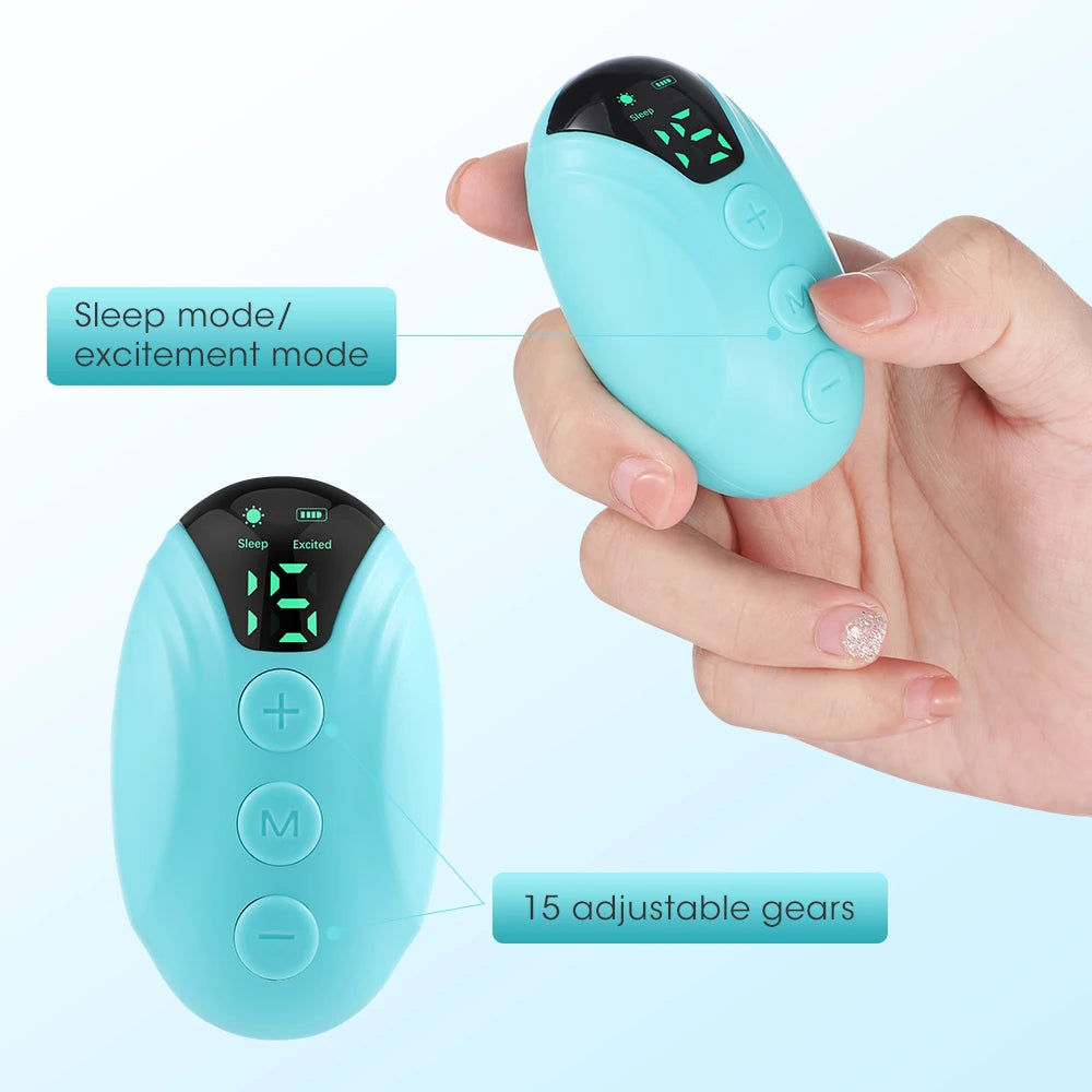 Handheld Sleep Aid Relaxation Device with Pulse Stimulation