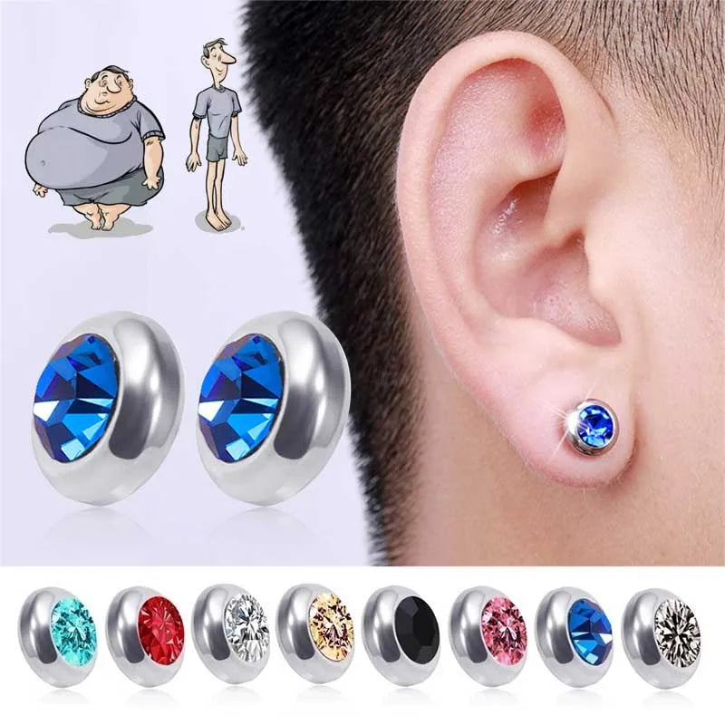 1Pair Unisex Slimming Magnet Earring