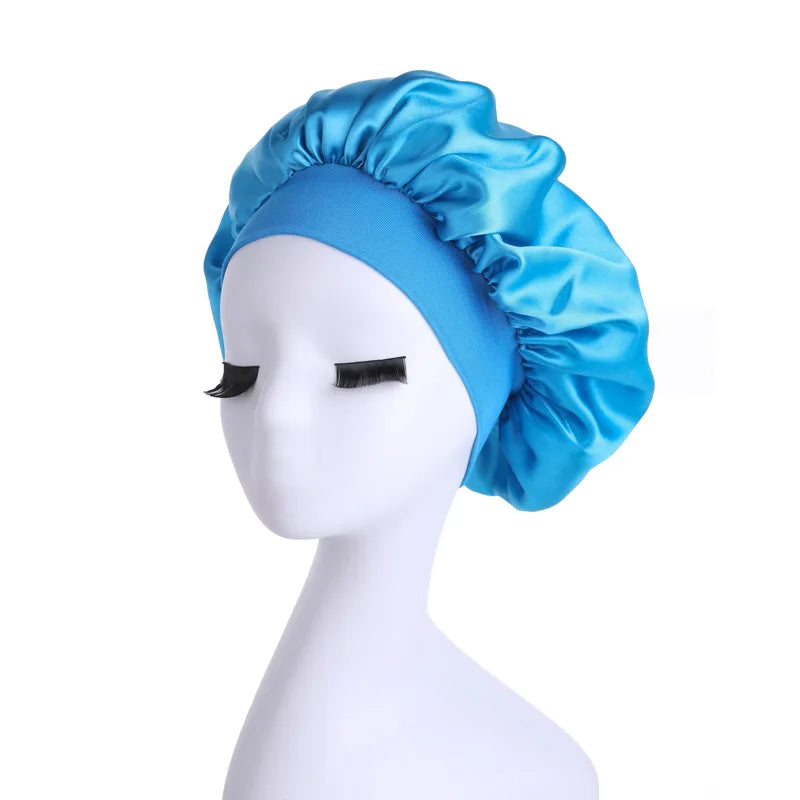 Women’s Satin Night Sleep Hair Cap – Frizz-Free & Comfortable