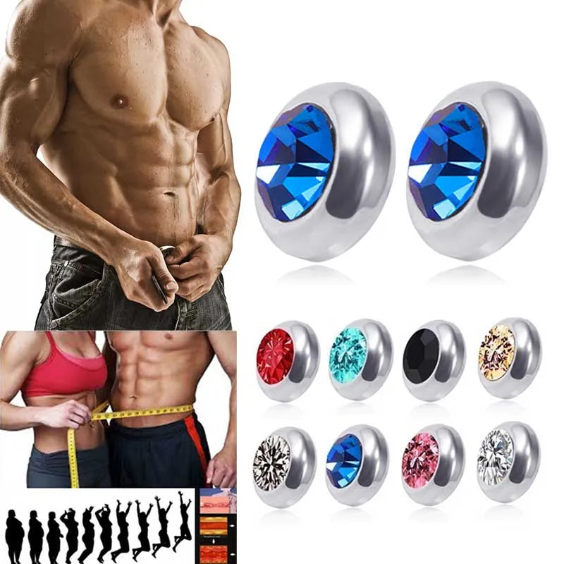 1Pair Unisex Slimming Magnet Earring
