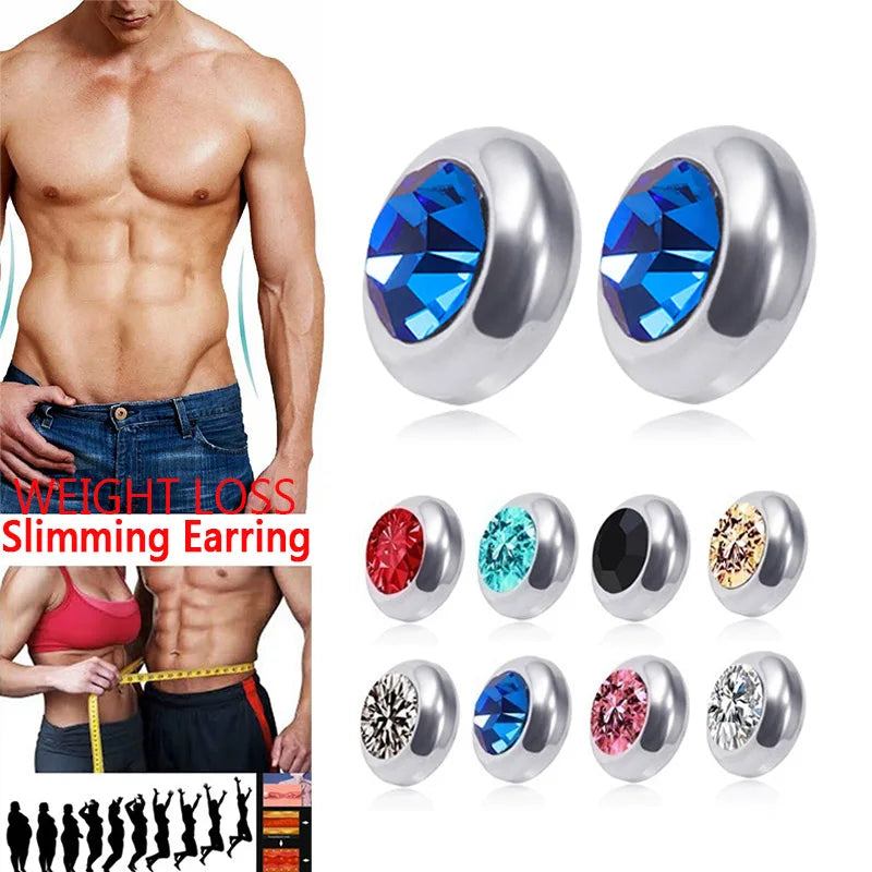 1Pair Unisex Slimming Magnet Earring