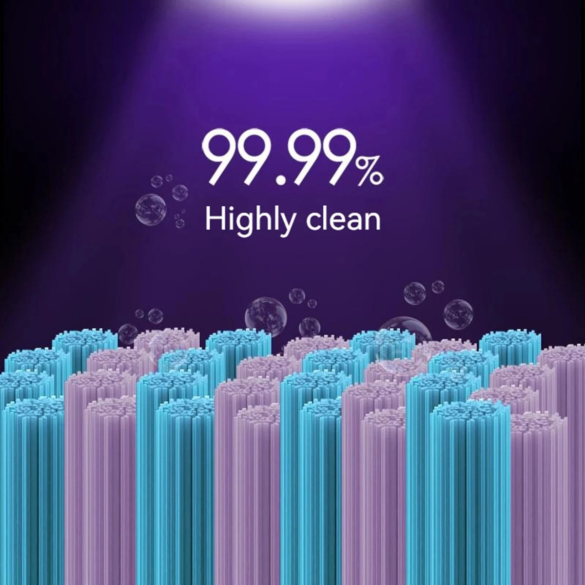UV Sterilizing Intelligent Toothbrush Holder - Dual Functionality