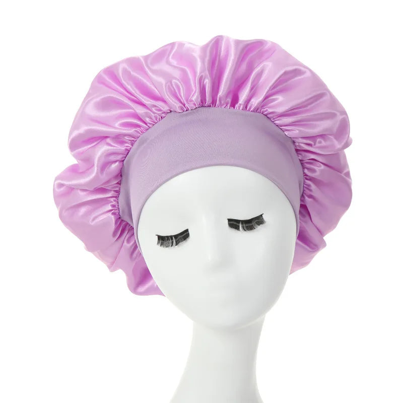 Women’s Satin Night Sleep Hair Cap – Frizz-Free & Comfortable