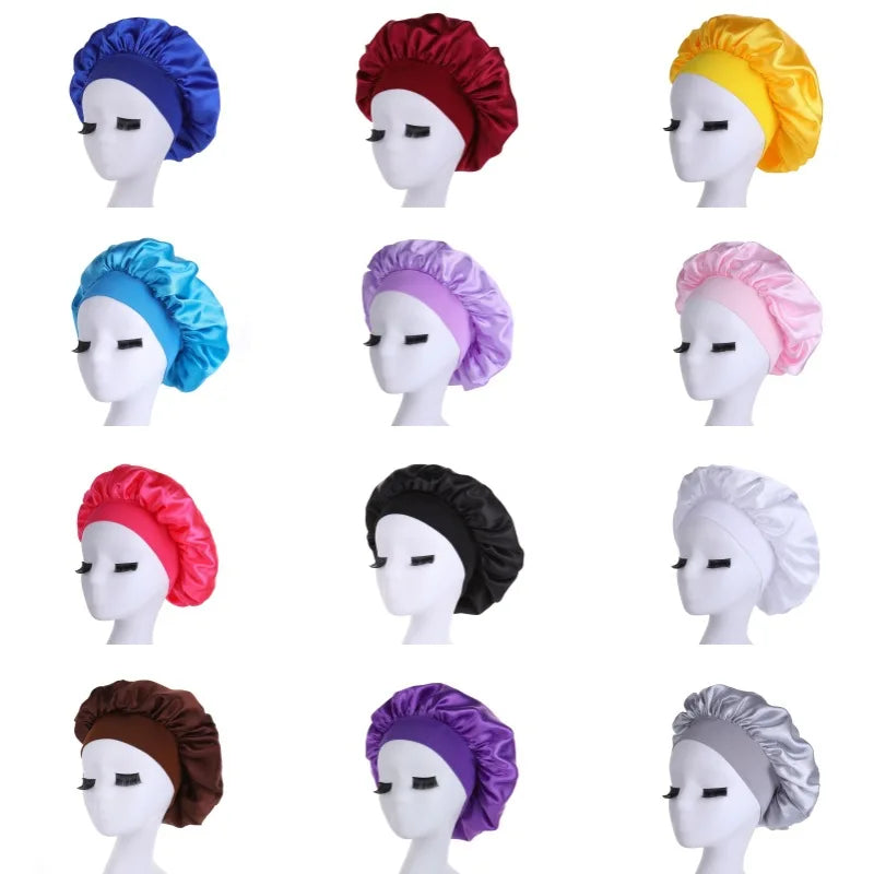 Women’s Satin Night Sleep Hair Cap – Frizz-Free & Comfortable