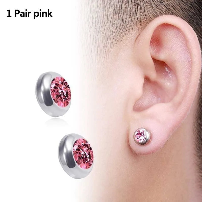 1Pair Unisex Slimming Magnet Earring