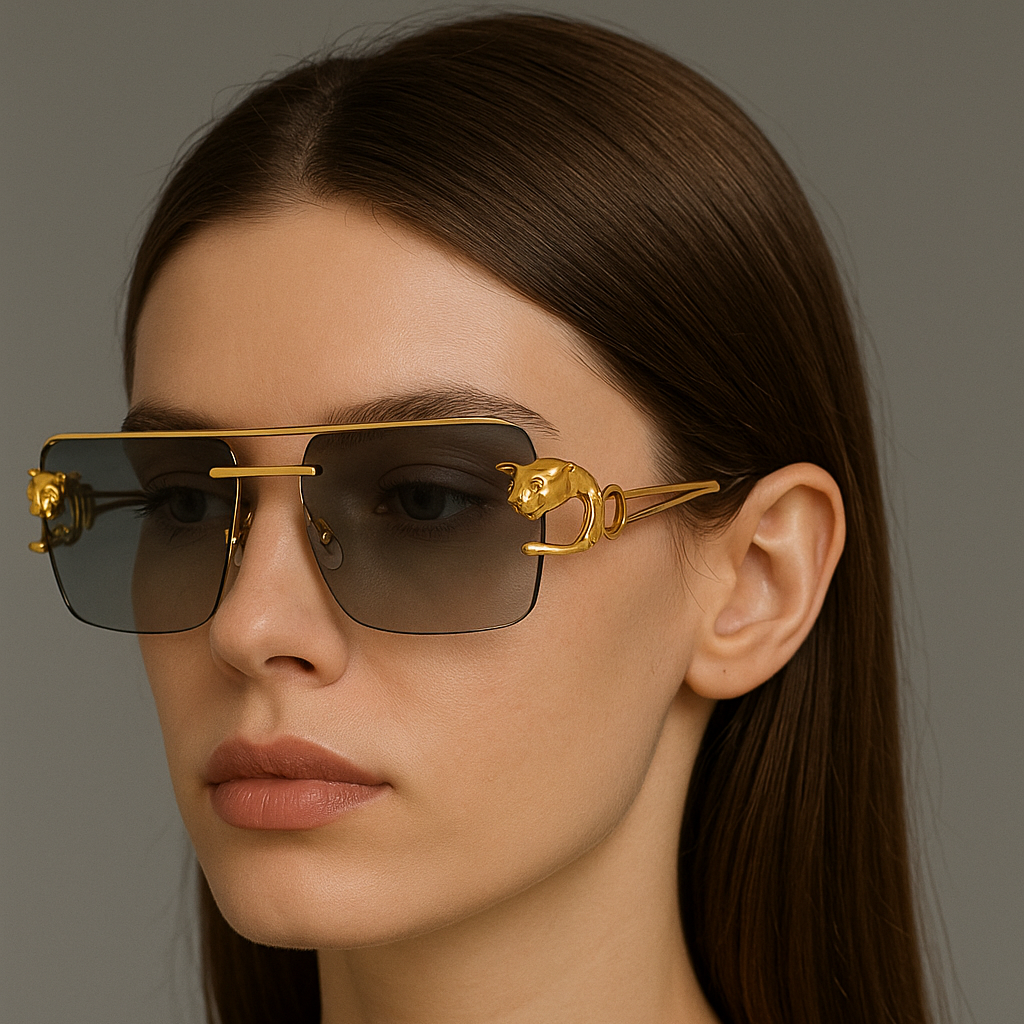 Woman Luxury Square Sunglasses