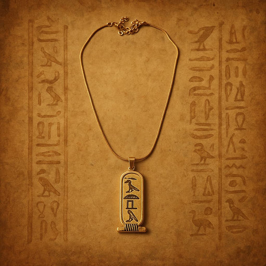 Ancient Egyptian Cartouche Necklace