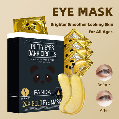 24K Gold Under Eye Mask.