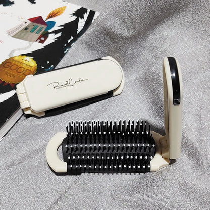 Mini Hairbrush Folding Massage Comb