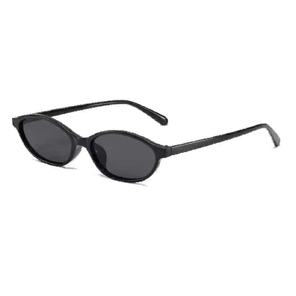 Retro Chic Small Oval Sunglasses – 2024 Trendy Fashion Shades