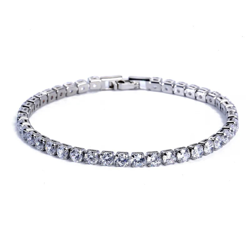 Luxury Zirconia Crystal Tennis Bracelet