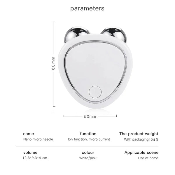 Electric Face Massager - Microcurrent & Sonic Vibration Beauty Device