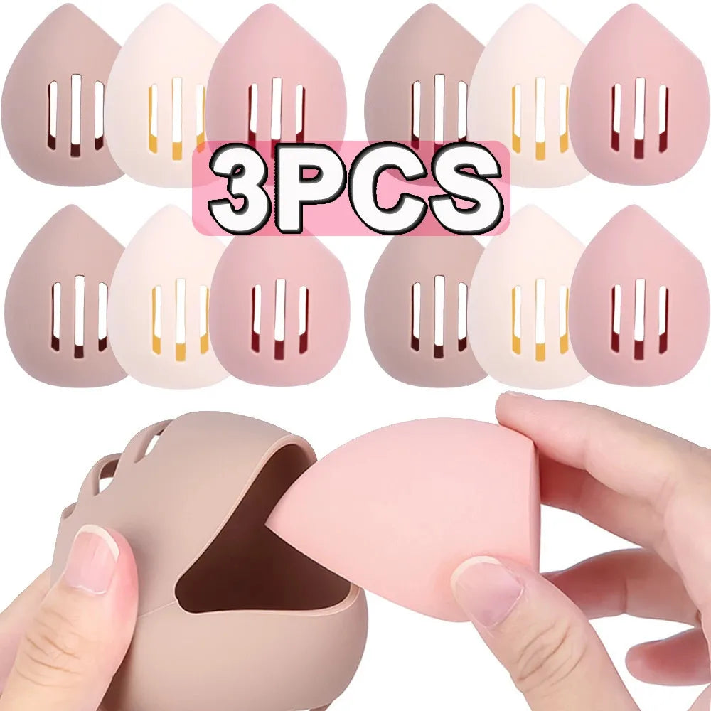 Makeup Sponge Holder – Breathable & Portable Beauty Blender Case