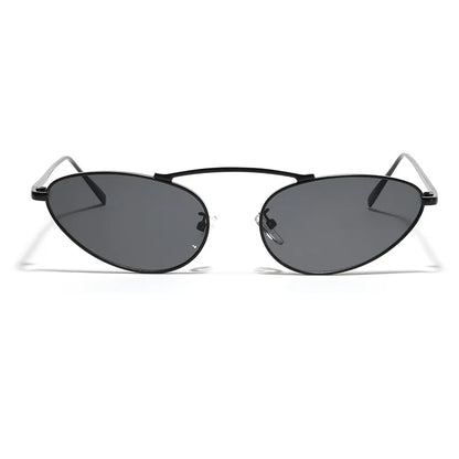 Trendy Cat-Eye Sunglasses – Chic Small Oval Frame & UV Protection