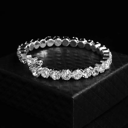 Luxury Round Crystal Jewelry Set