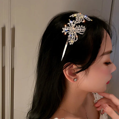 Long Tassel Chain Butterfly Hairbands