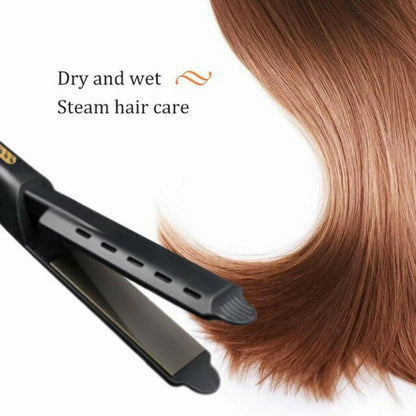 Professional Hair Straightener – 4-Temperature Ceramic Ionic Flat Iron