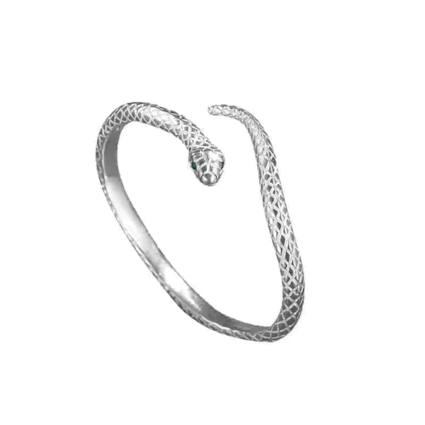 Silver Snake Bracelet – Bold and Stylish Serpent Design