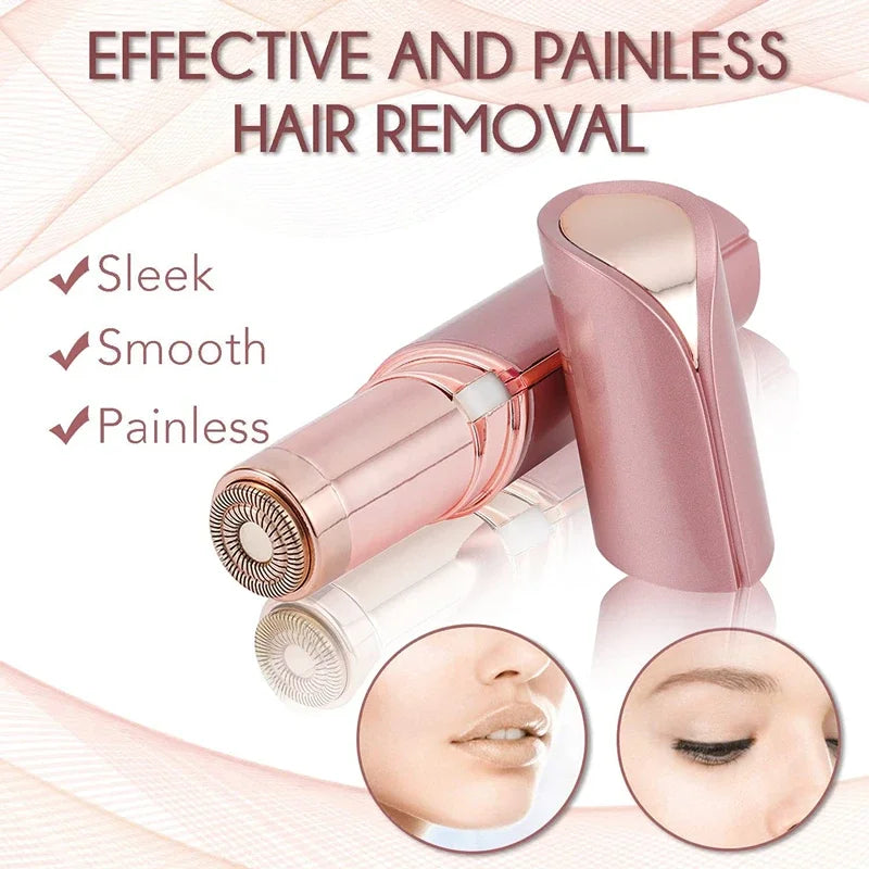 Rechargeable Mini Epilator & Facial Hair Remover – Painless & Precise