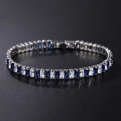 Luxury Zirconia Crystal Tennis Bracelet