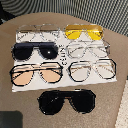 Oversized One-Piece Sunglasses That Break the Rules