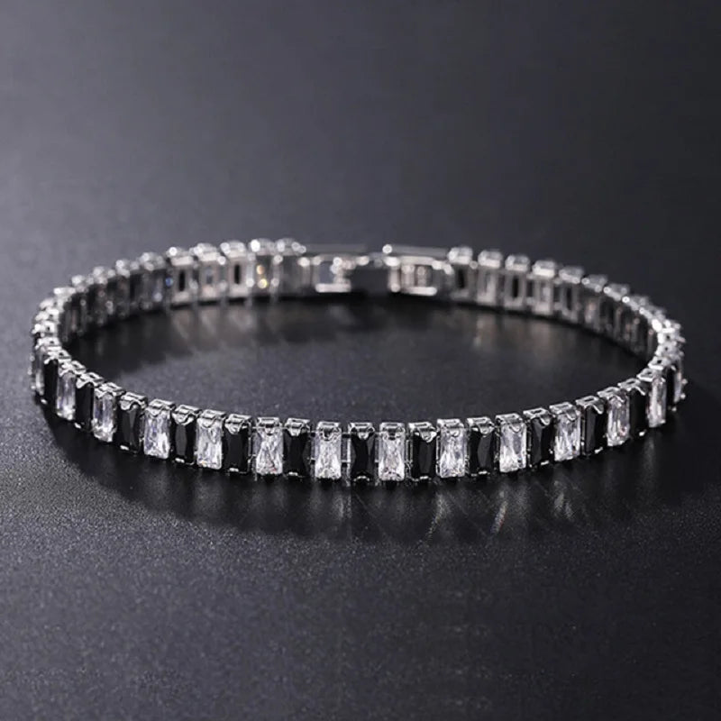 Luxury Zirconia Crystal Tennis Bracelet