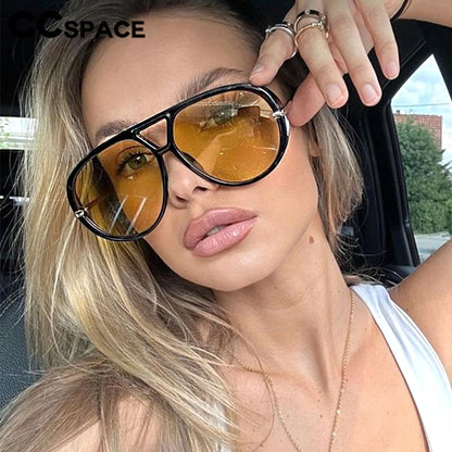 Luxury Oversized Sunglasses – Bold & Elegant UV Protection Shades