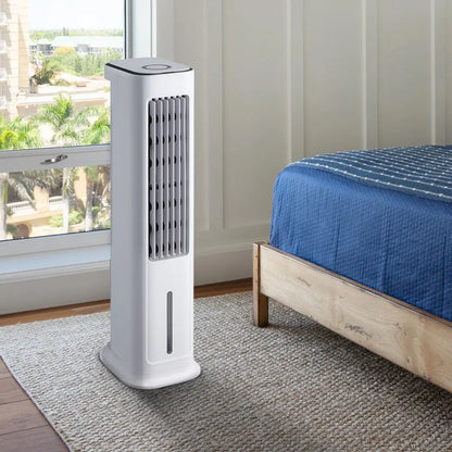 Chill Anywhere — The Compact Air Cooler That Follows You.
