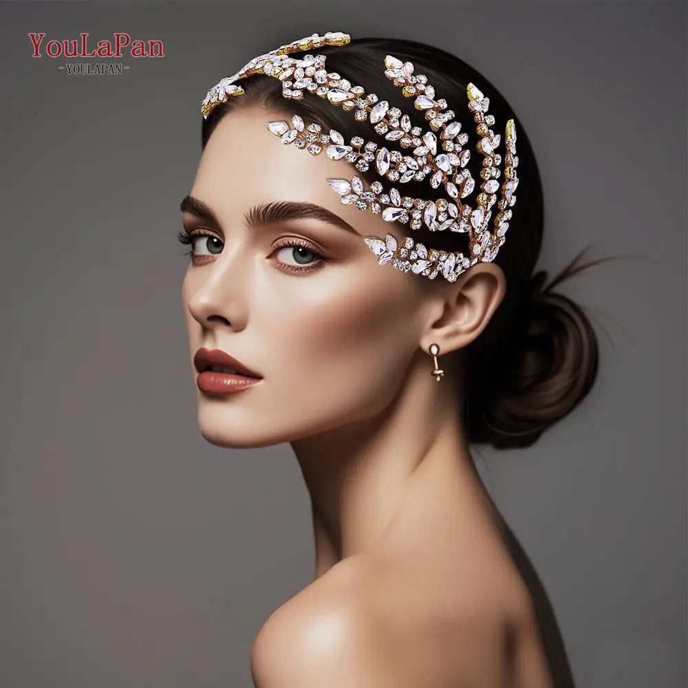 Luxury Rhinestone Bride Headband