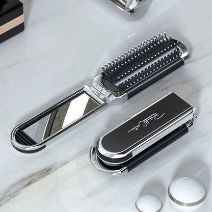 Mini Hairbrush Folding Massage Comb