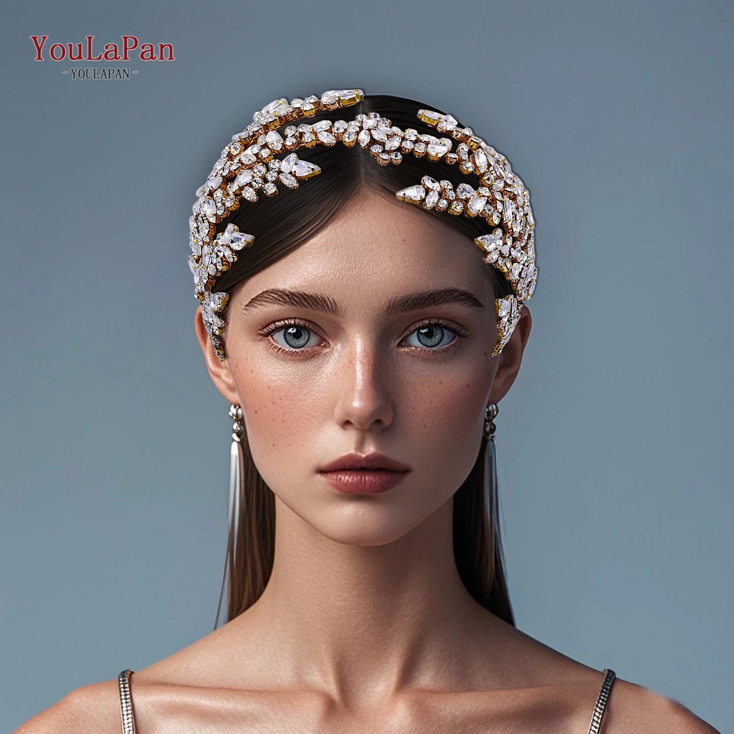 Luxury Rhinestone Bride Headband