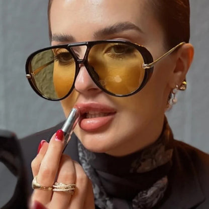 Luxury Oversized Sunglasses – Bold & Elegant UV Protection Shades