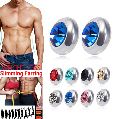 1Pair Unisex Slimming Magnet Earring