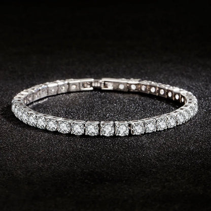 Luxury Zirconia Crystal Tennis Bracelet