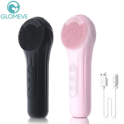 Sonic Waterproof Facial Cleansing Brush – Deep Clean & Exfoliating Skin Care Tool