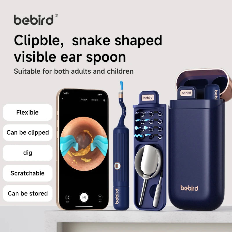 Bebird Earsight Plus Smart Earwax Removal Kit – All-in-One Visual Ear Cleaner