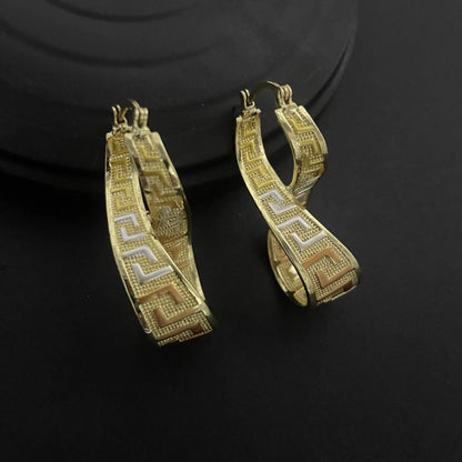 Luxury 18k Gold Plated Jewelry Set